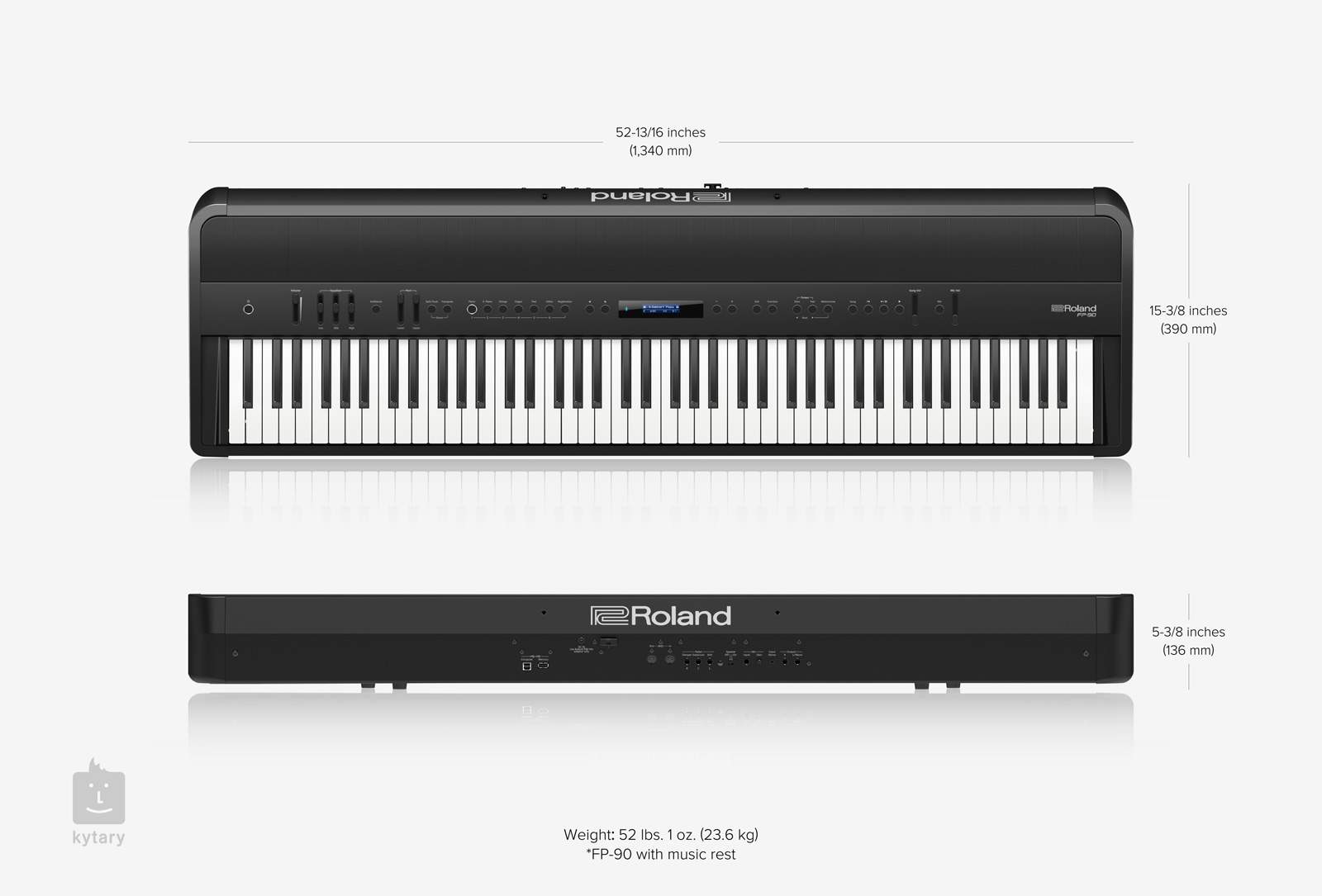 Roland Fp 90 Bk Portable Digital Stage Piano