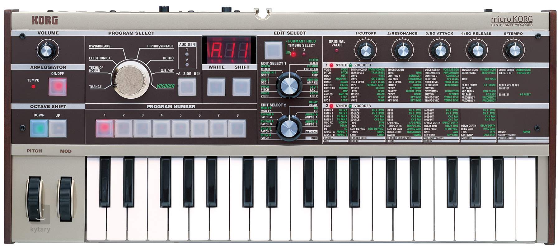 Korg Microkorg Synthesizer Vocoder